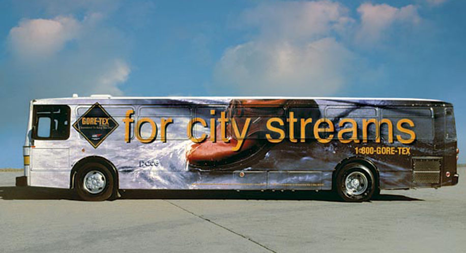 City Streams Bus Wrap
